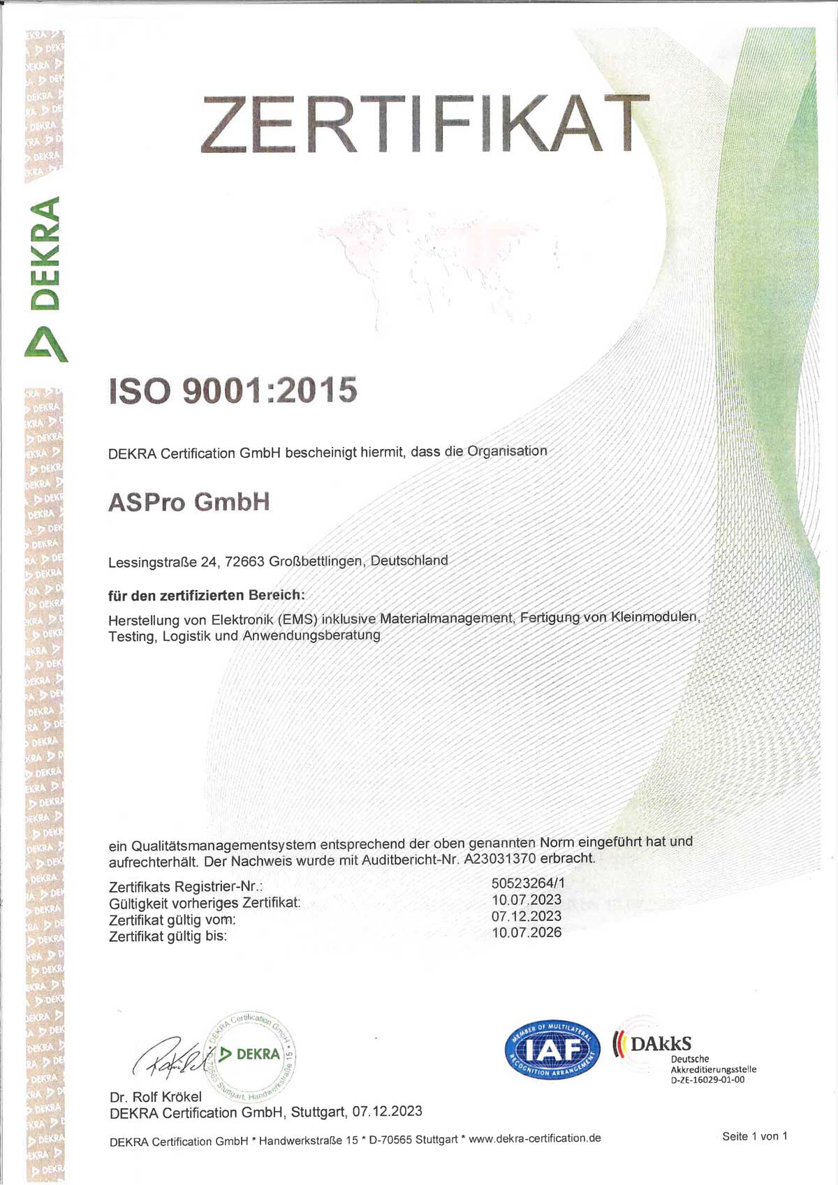 ISO9001_2015-Zertifizierung